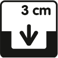 Profondeur de plantation: 3 cm